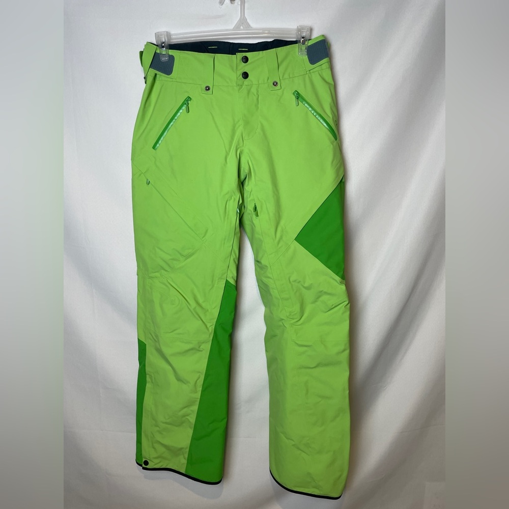 NORRONA Narvik GoreTex 2L Pants Soft Shell GREEN Snow Ski Hike Women's Medium